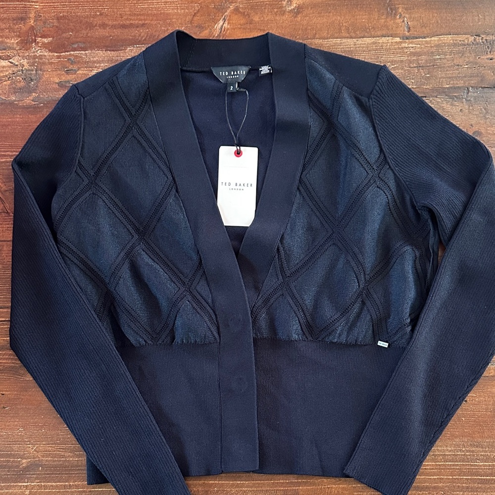 Ted Baker Sheer Midnight Cardigan